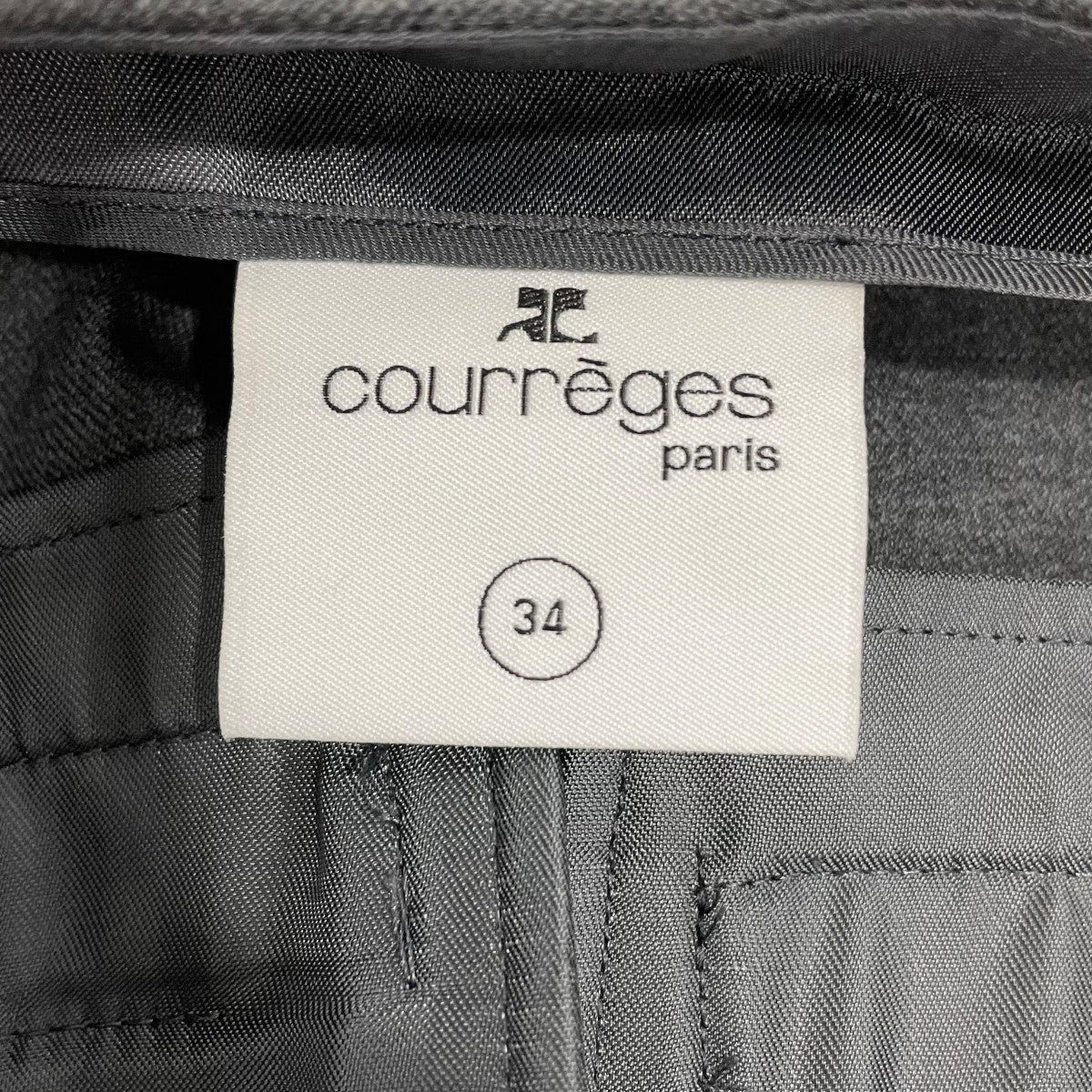 オーバースカート付きウールテーラードパンツ323CPA154WO00739020 - Image 6