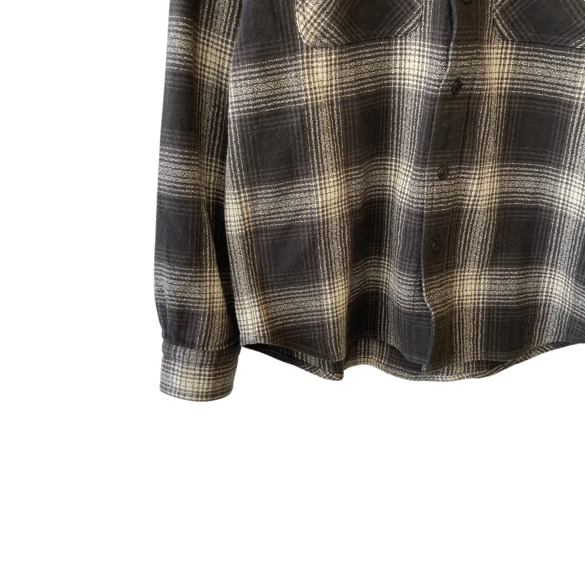 OMBRE CHECK EMB SHIRT長袖シャツ783-6120003 - Image 4