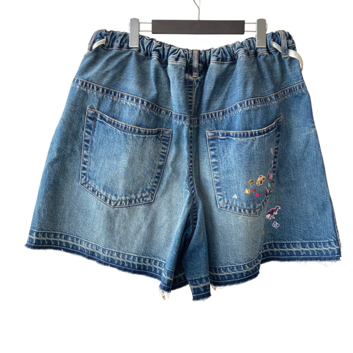 25SSSTICKER SHORTSデニムショートパンツB14PT071 - Image 2
