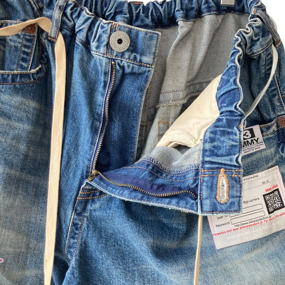 25SSSTICKER SHORTSデニムショートパンツB14PT071 - Image 3