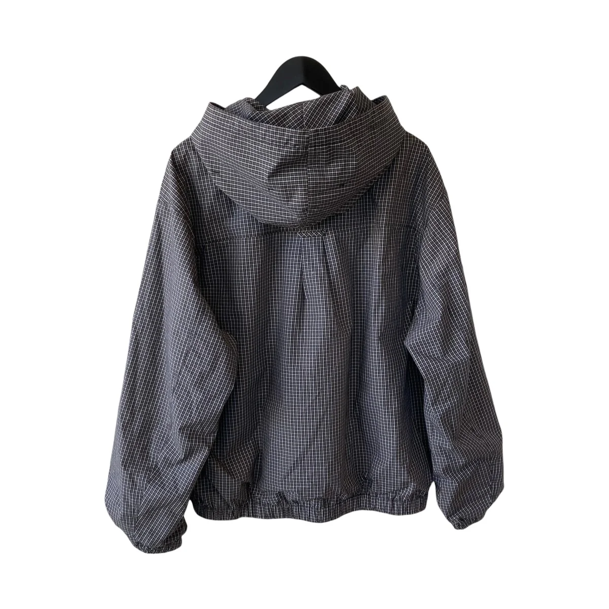 UMBRO Gingham Masked Shirt CoffeeジャケットUBMW0476FA306 - Image 2