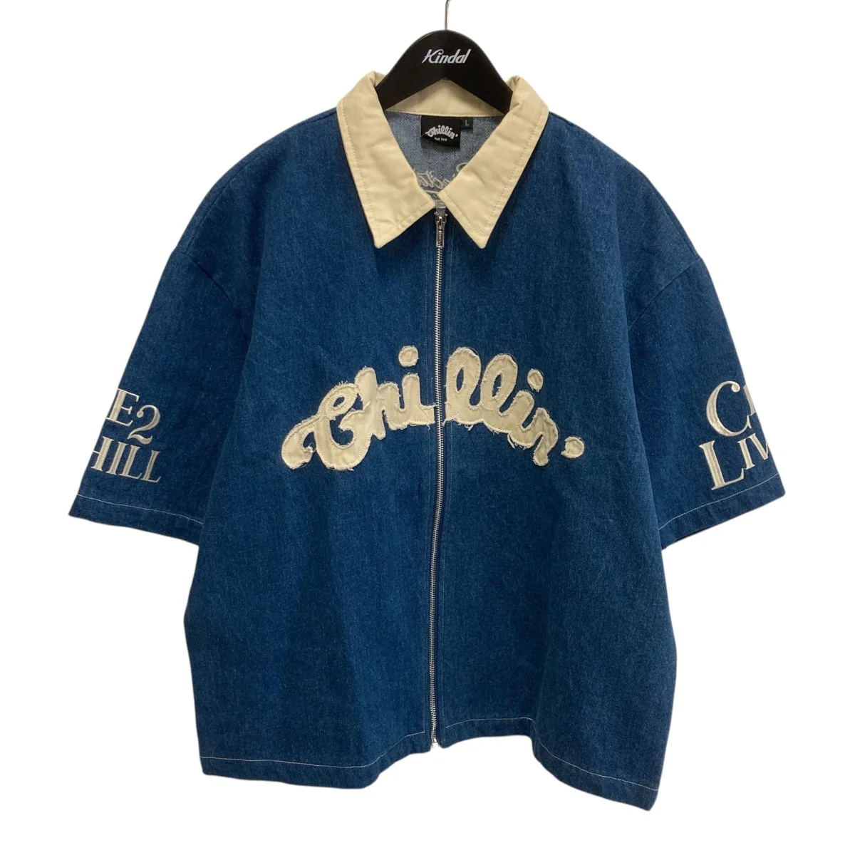 DNIME ZIP SHIRTデニムシャツ26WO-CIL-SS03