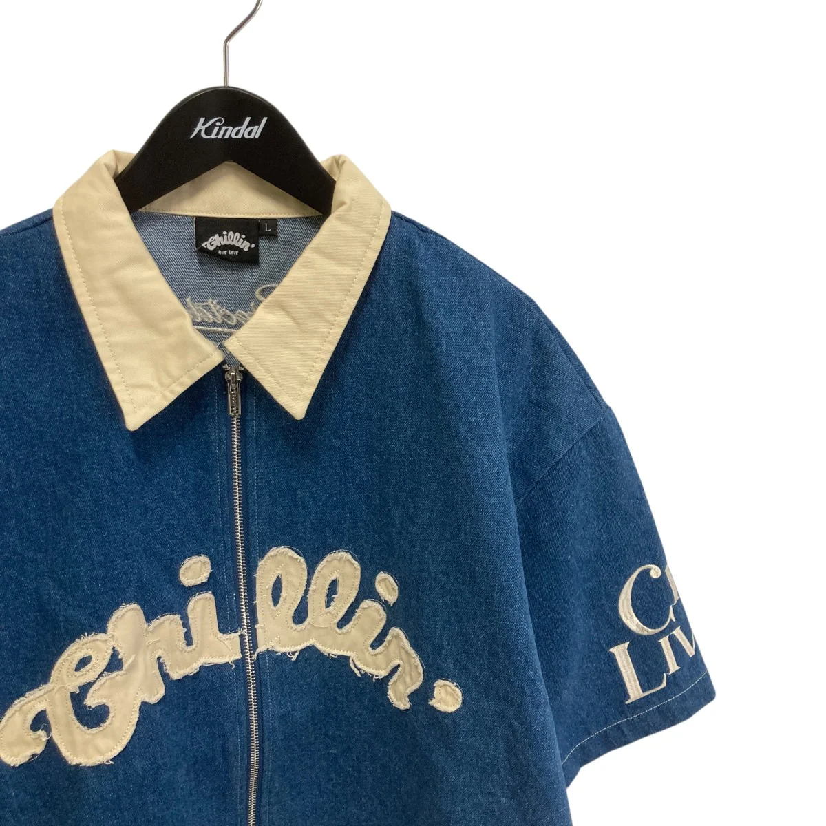 DNIME ZIP SHIRTデニムシャツ26WO-CIL-SS03 - Image 3