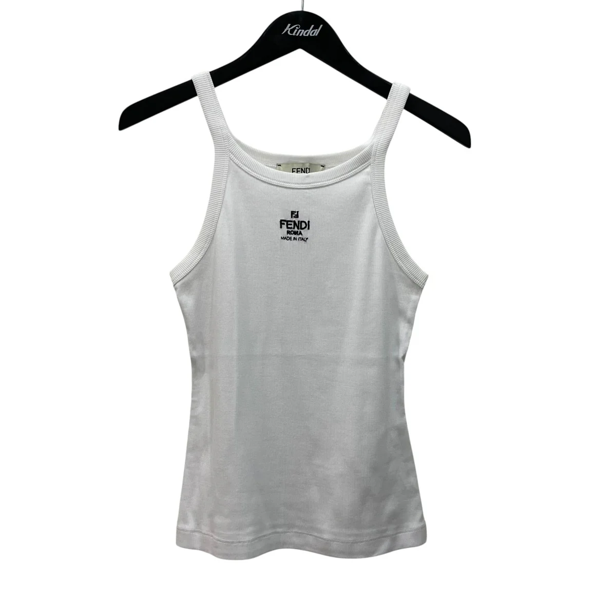 RIBBED COTTON JERSEYタンクトップFS7966ANQM