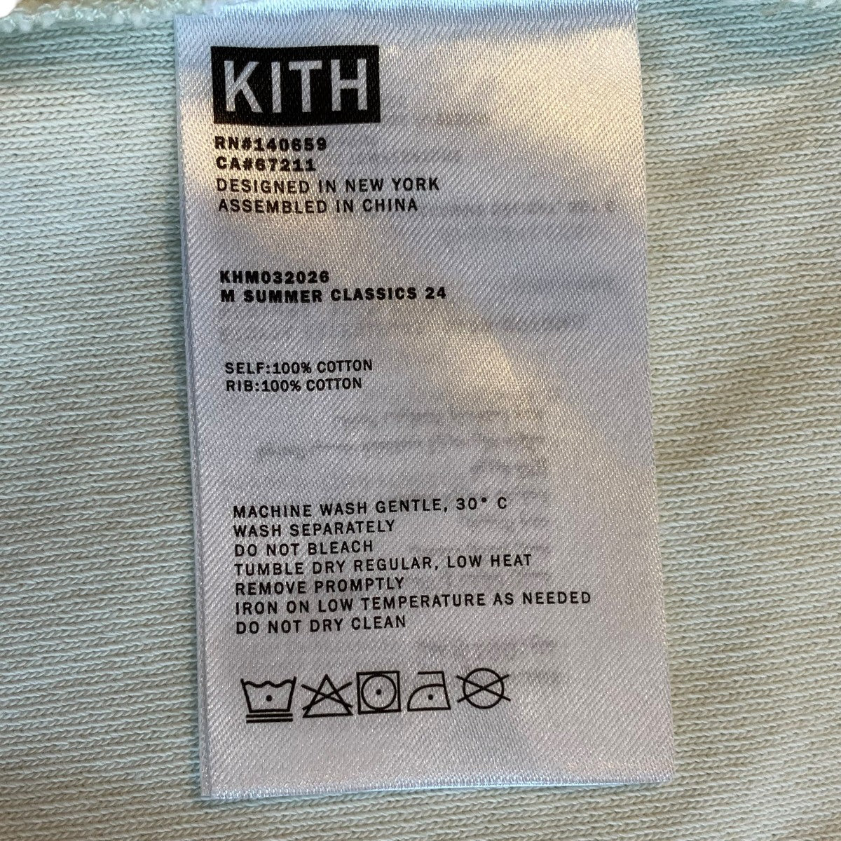 24SS半袖TシャツKHM032026 - Image 6