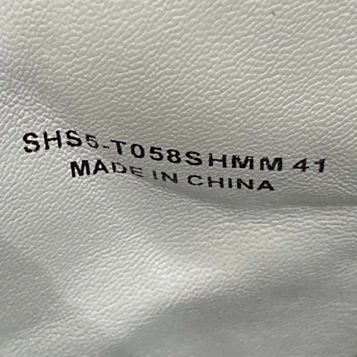 PL31 ハイトップカーフスキンレザースニーカーSHS5T058SHMM - Image 9