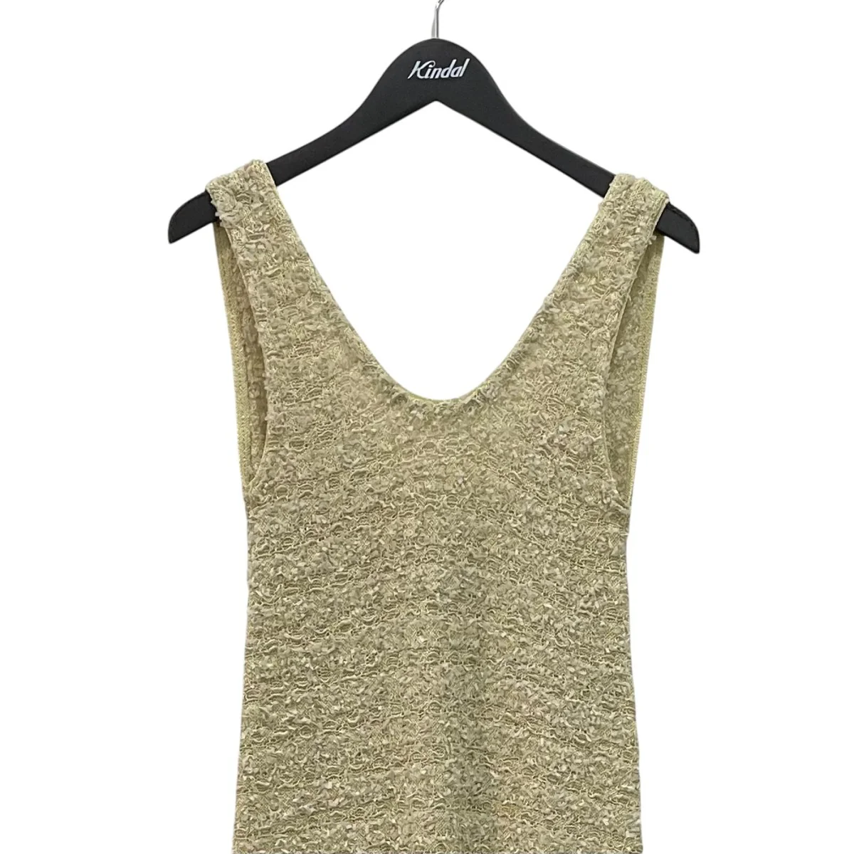 Tweed Knit Dressノースリーブワンピース27S85004 - Image 2