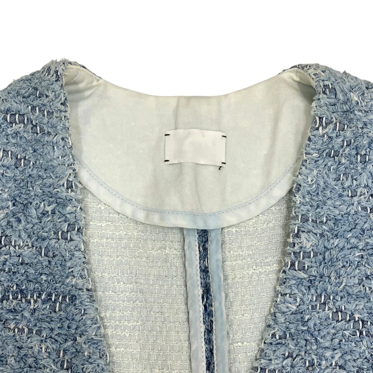 デニムワンピース ツイード 切り替え MM15AW-DR031 - Image 6