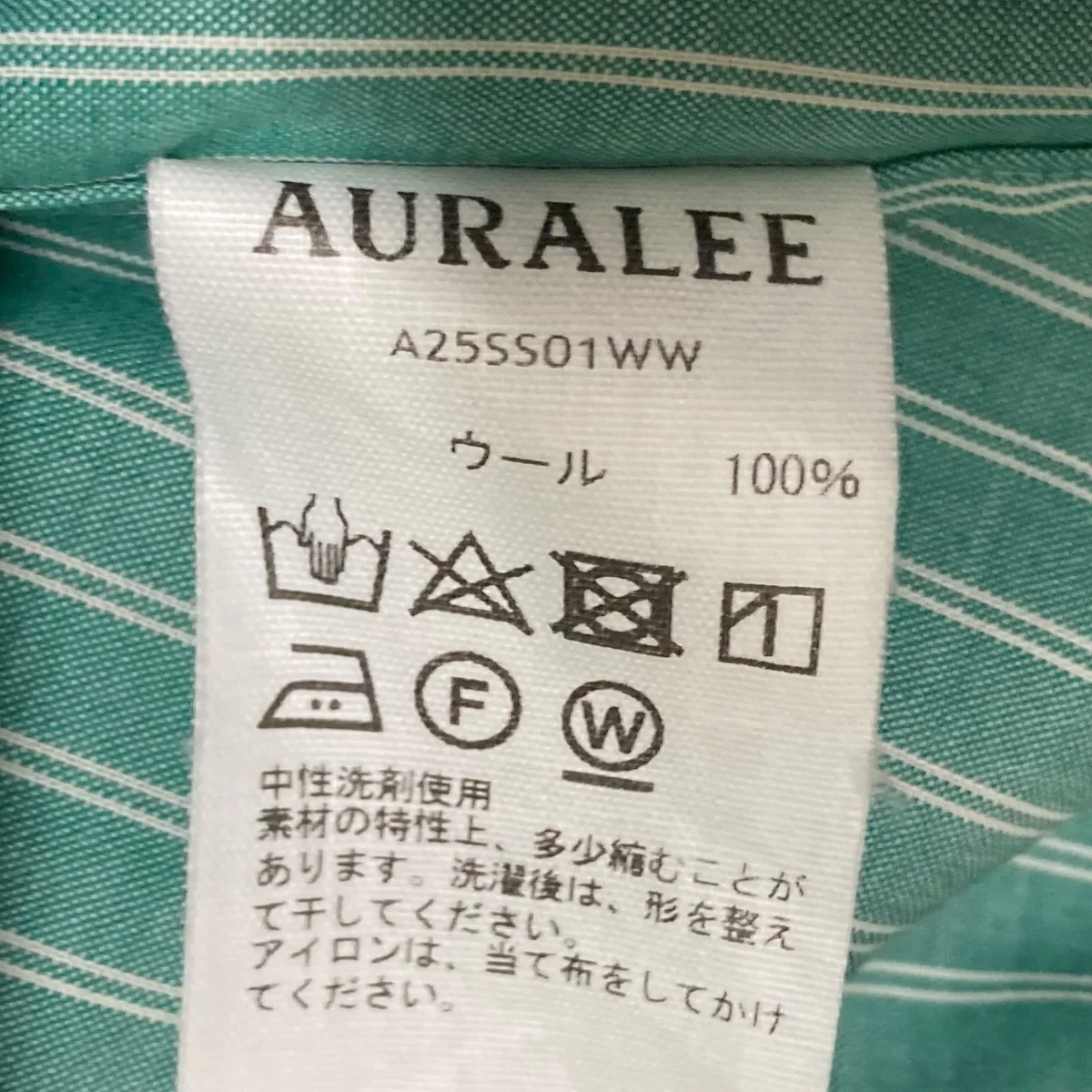長袖シャツA25SS01WW - Image 9