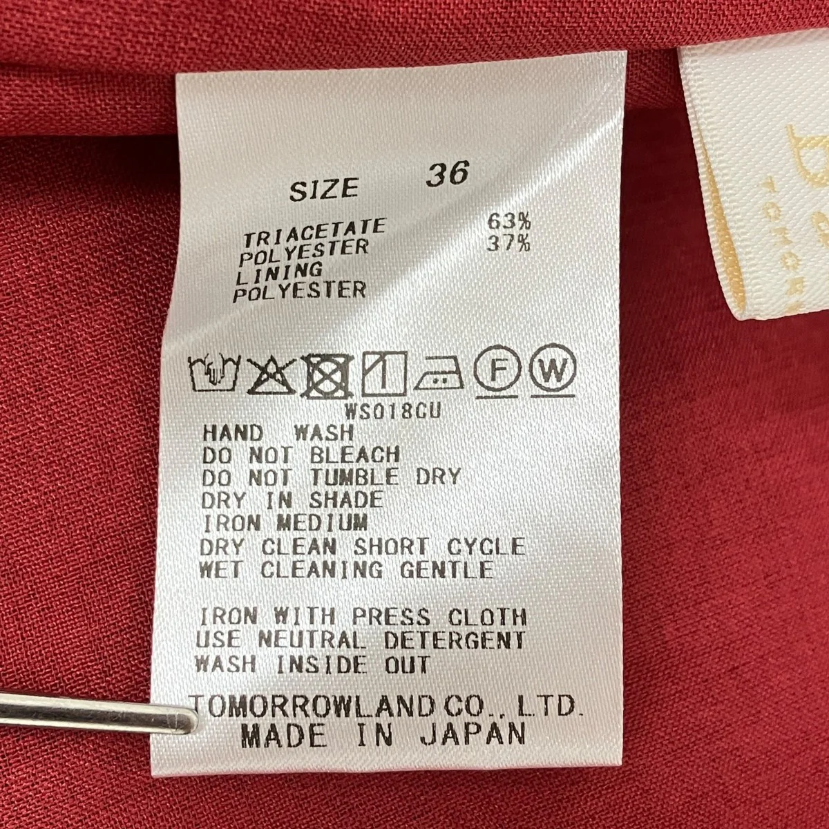ライトクリアスラブ バックリボンワンピース 11-06-52-06511-HN - Image 9