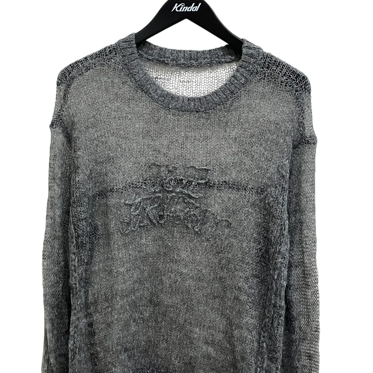 Bright Logo Sheer Knitwearセーター21242365303 - Image 3