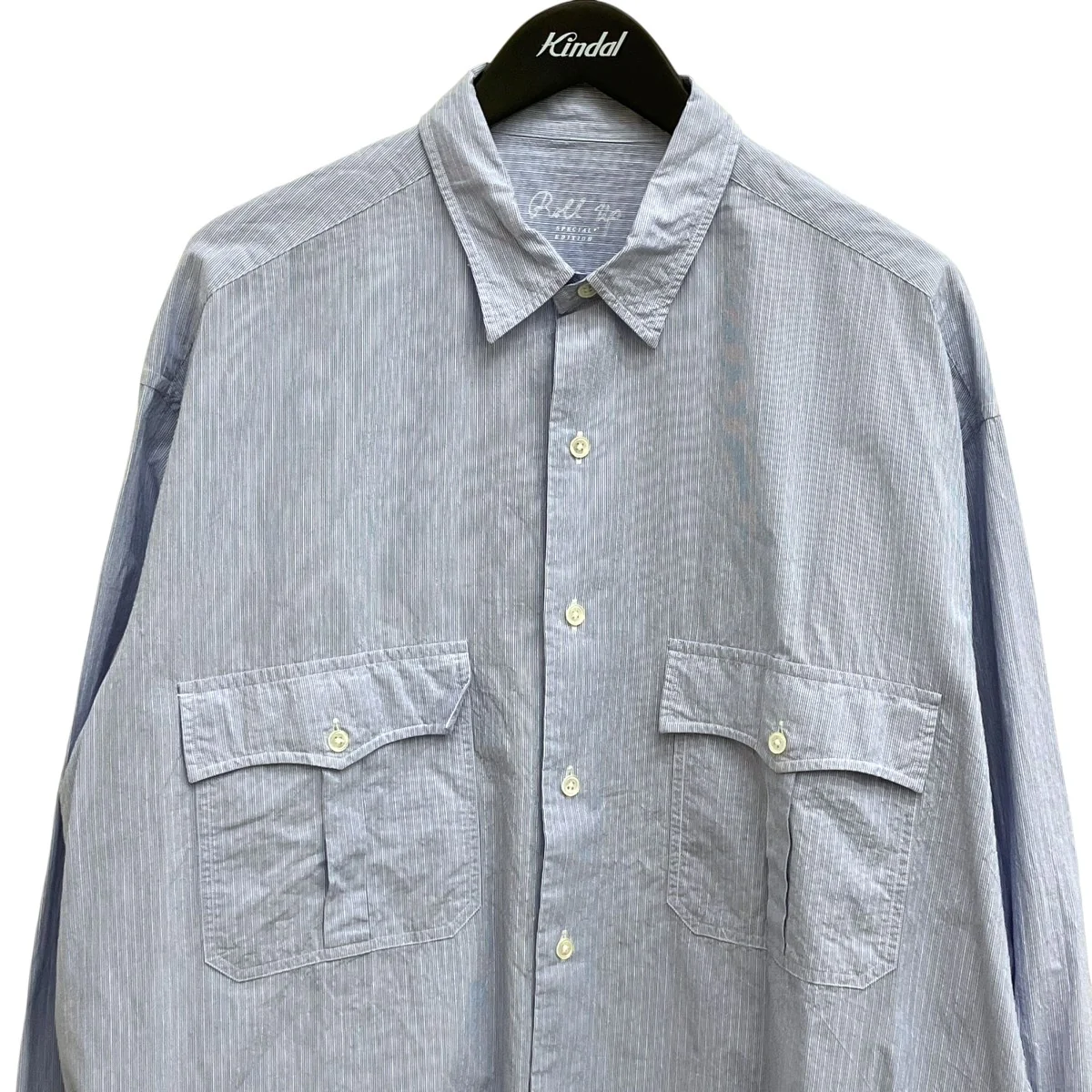 ROLL UP STRIPE SHIRT長袖シャツ - Image 3