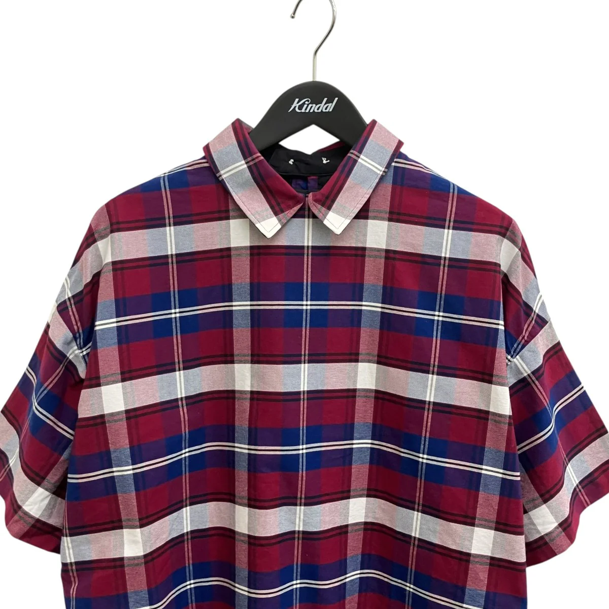 チェック半袖シャツ18SS-REBL-125L - Image 3