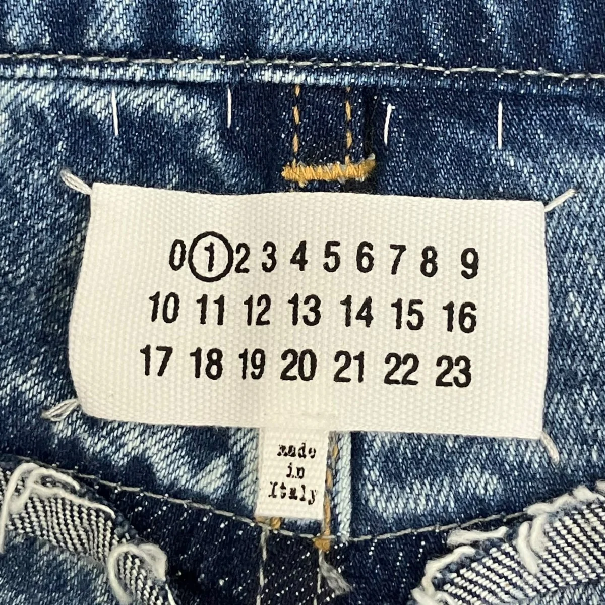再構築デニムパンツ S51LA0137 - Image 6