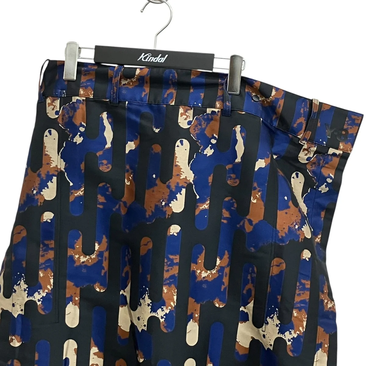 Abstract Print A-Line Midi SkirtスカートHB3368 - Image 3