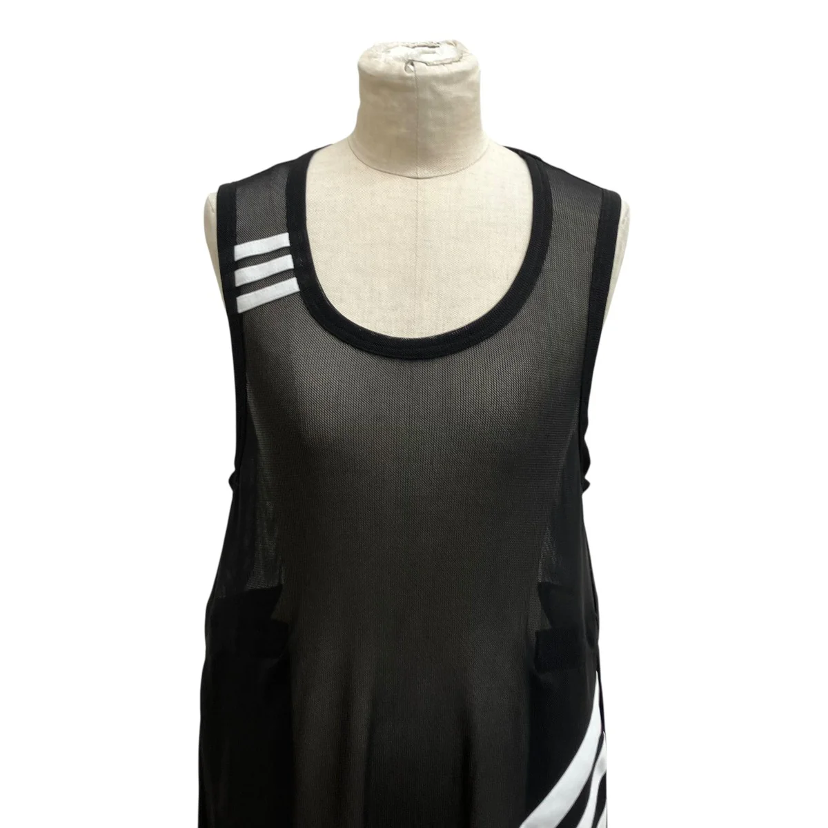 W CH1 MESH TANKノースリーブワンピースHG6114 - Image 4