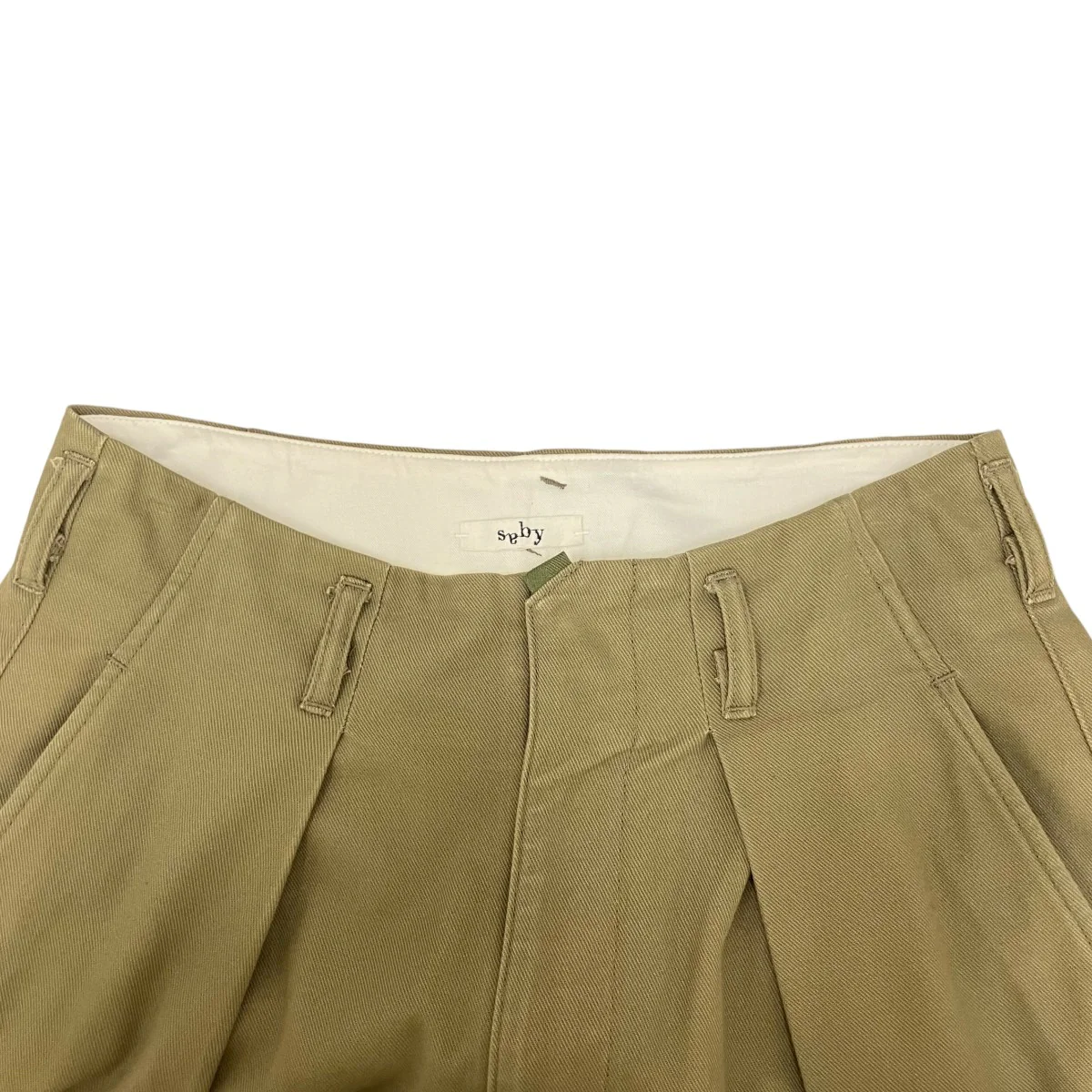 TUCK BAGGY HARD TWISTED YARN CLOTH -LIMITEDパンツ20A-031813 - Image 6