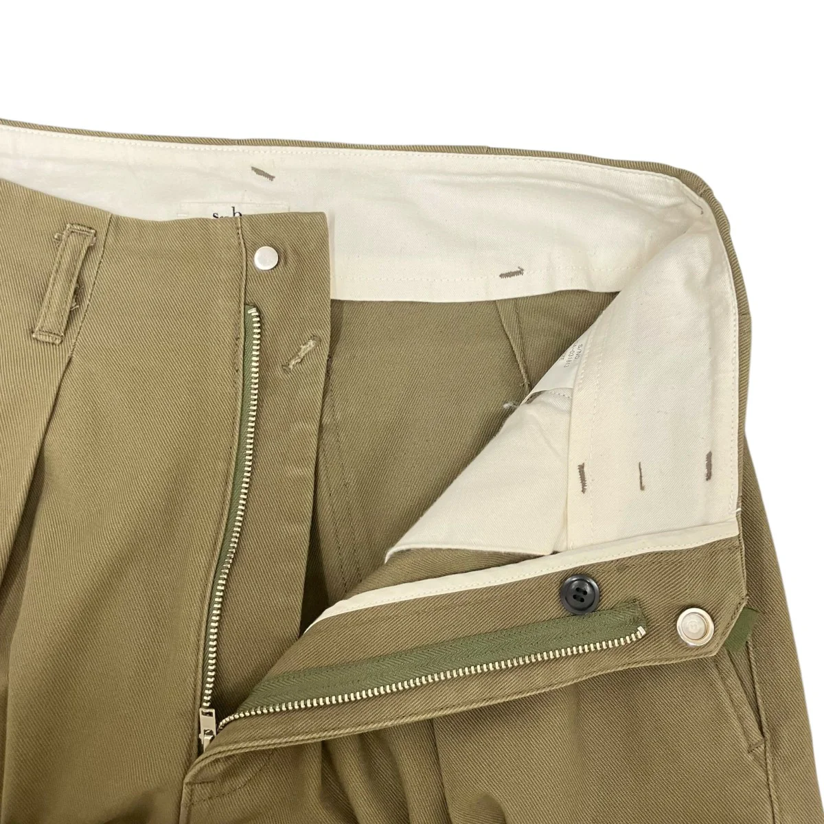 TUCK BAGGY HARD TWISTED YARN CLOTH -LIMITEDパンツ20A-031813 - Image 7
