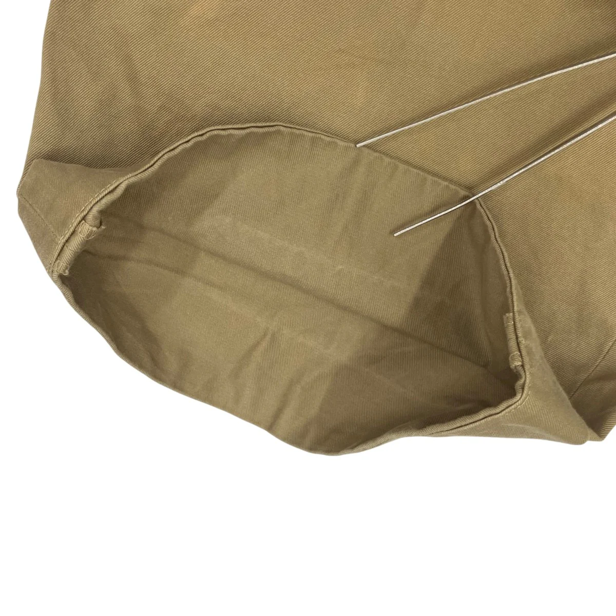 NO TUCK CHINO TROUSERSパンツ233-60506 - Image 8
