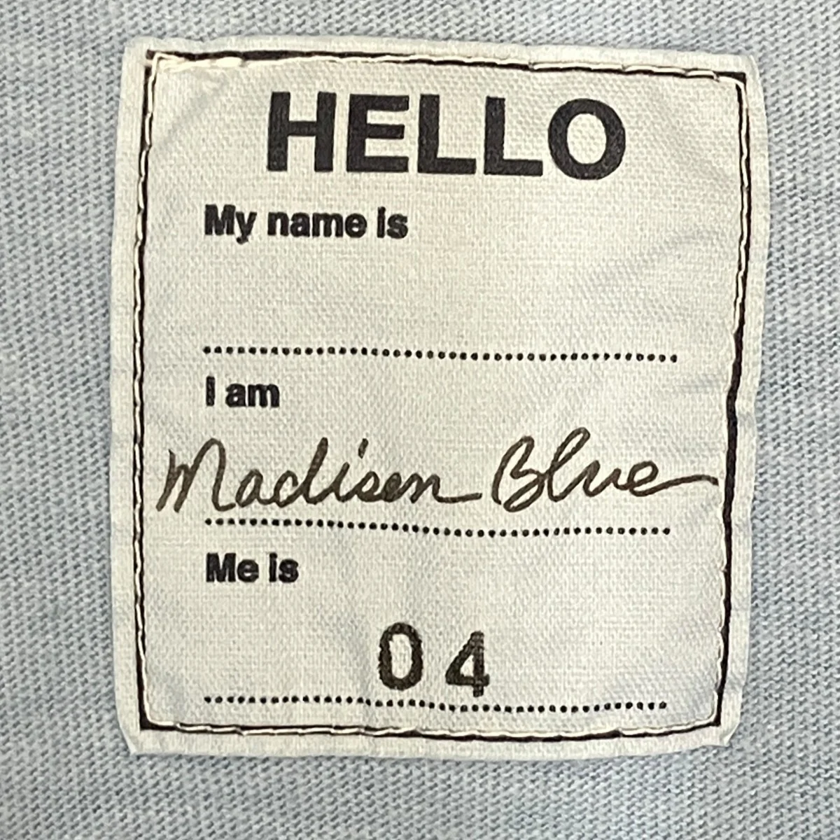 HELLO CREW NECK TEE DYEDTシャツMB221-7003M - Image 6