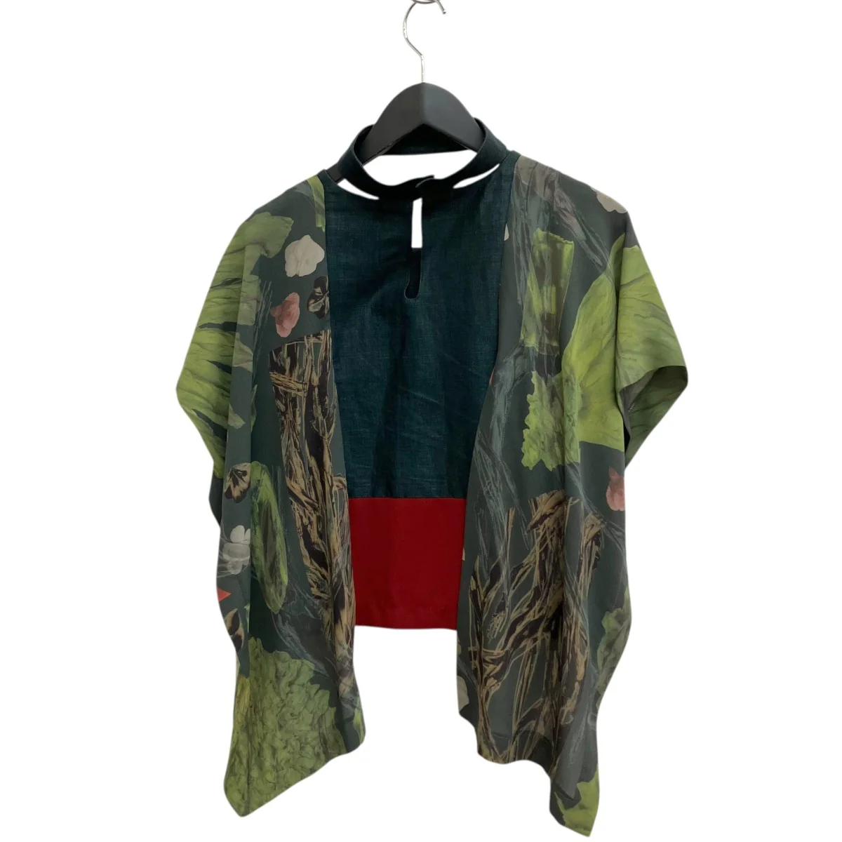 uu cloth sleeve変形ノースリーブカットソーst-21U - Image 2