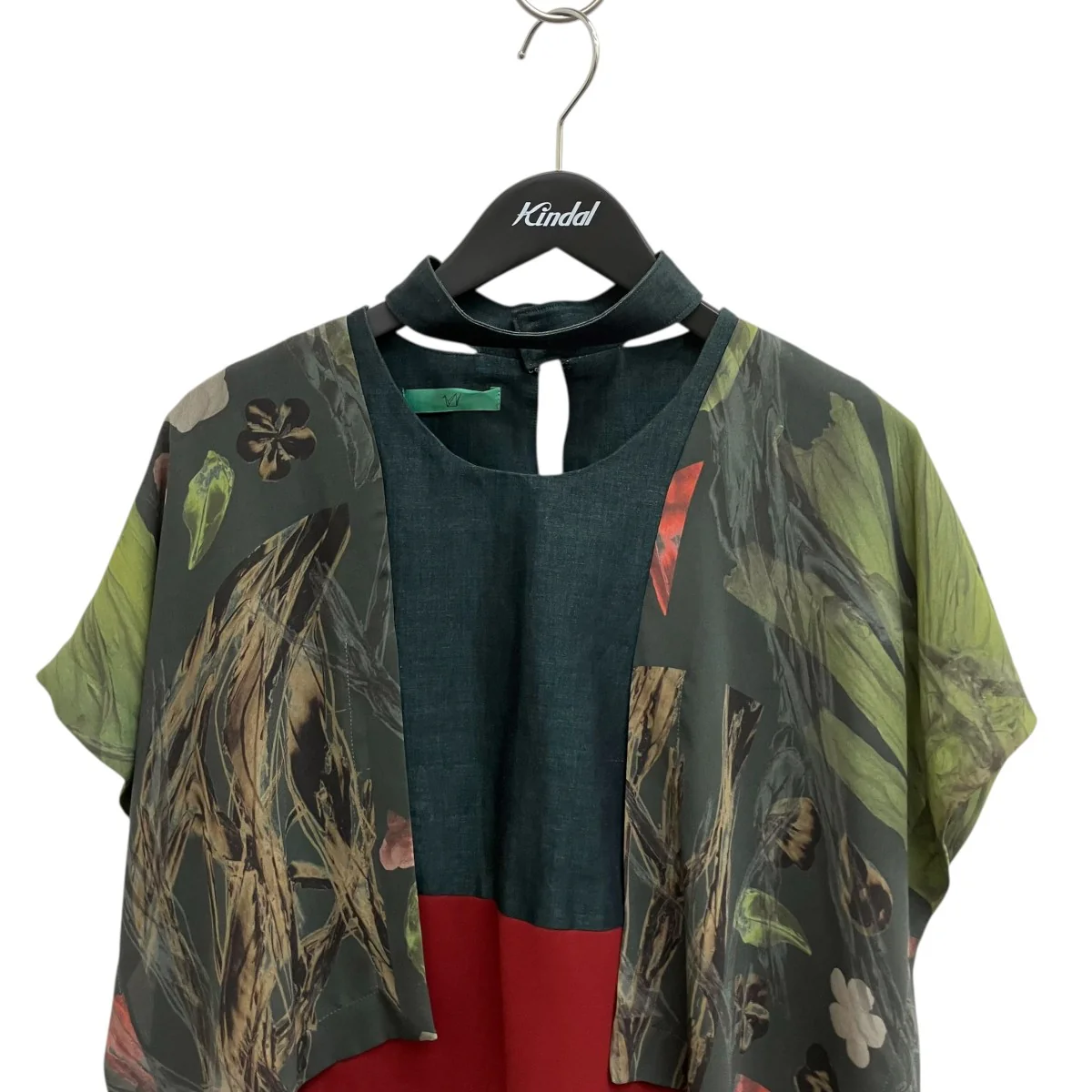 uu cloth sleeve変形ノースリーブカットソーst-21U - Image 3