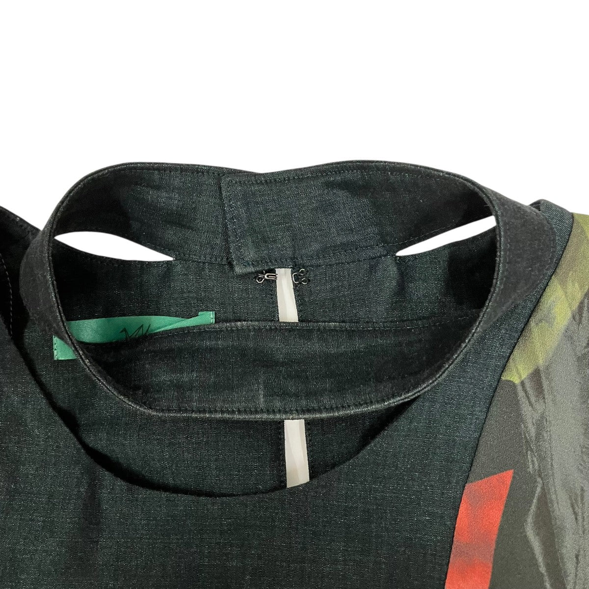 uu cloth sleeve変形ノースリーブカットソーst-21U - Image 5