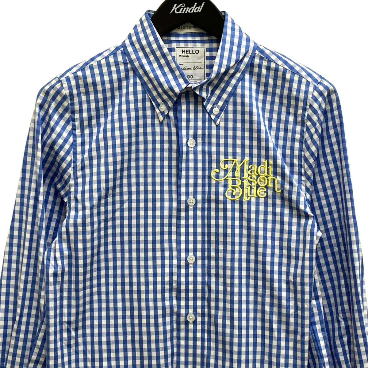 B.D. SH GINGHAMチェックシャツMB231-5009 - Image 3