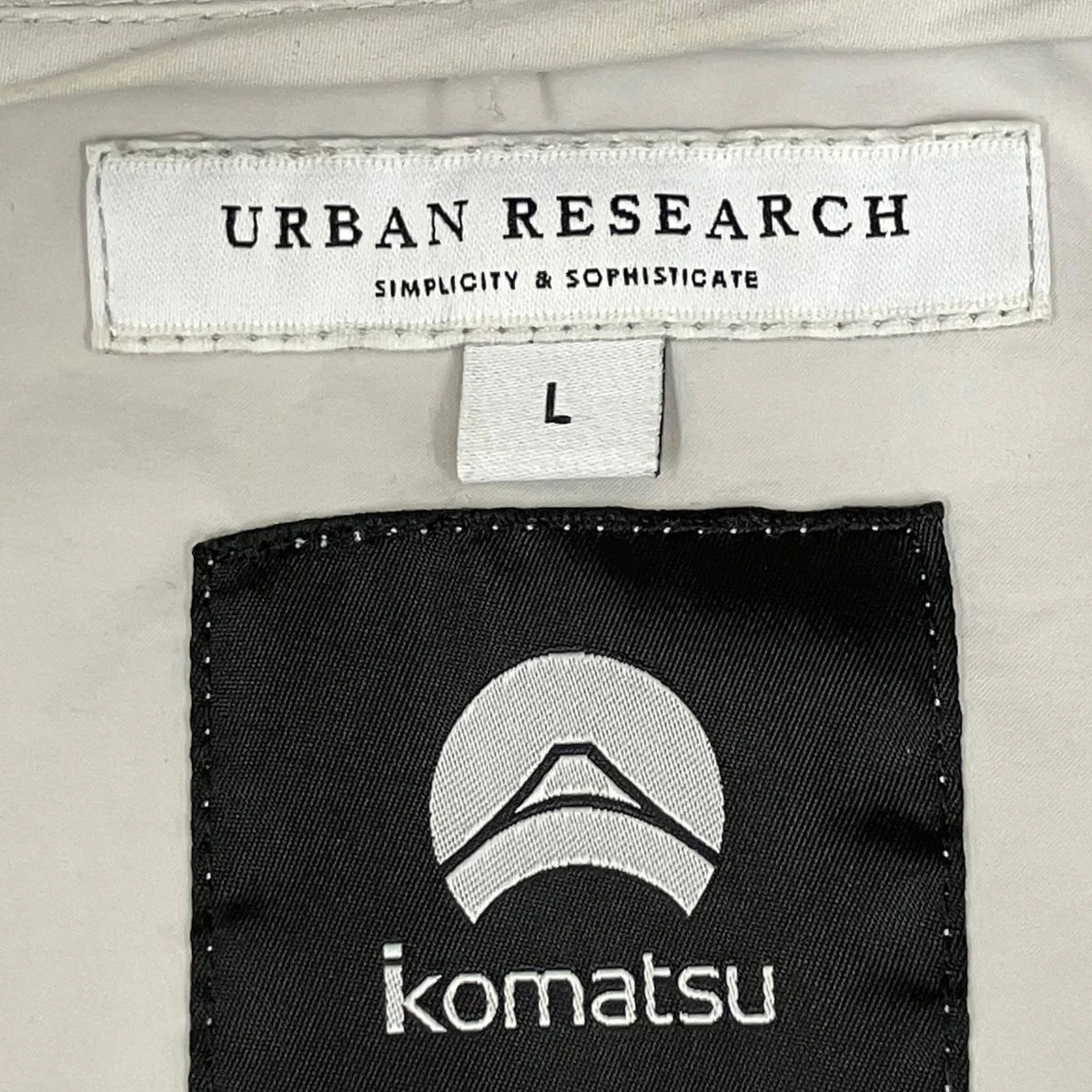 KOMATSU CADET ANORAKアノラックパーカーUR44-17B003 - Image 7