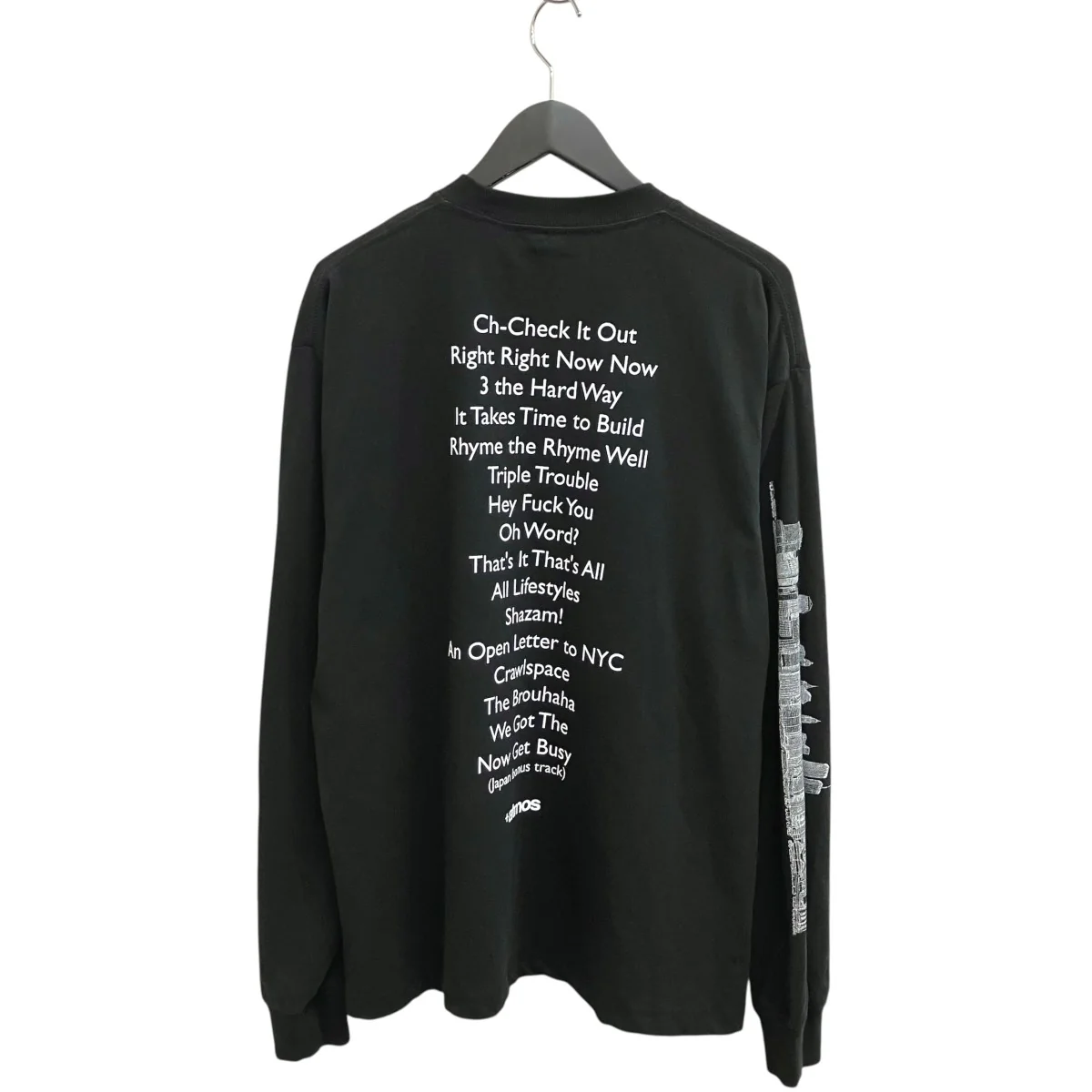 Beastie Boys x atmos LS T-shirt長袖TシャツMAASP-LS103 - Image 2