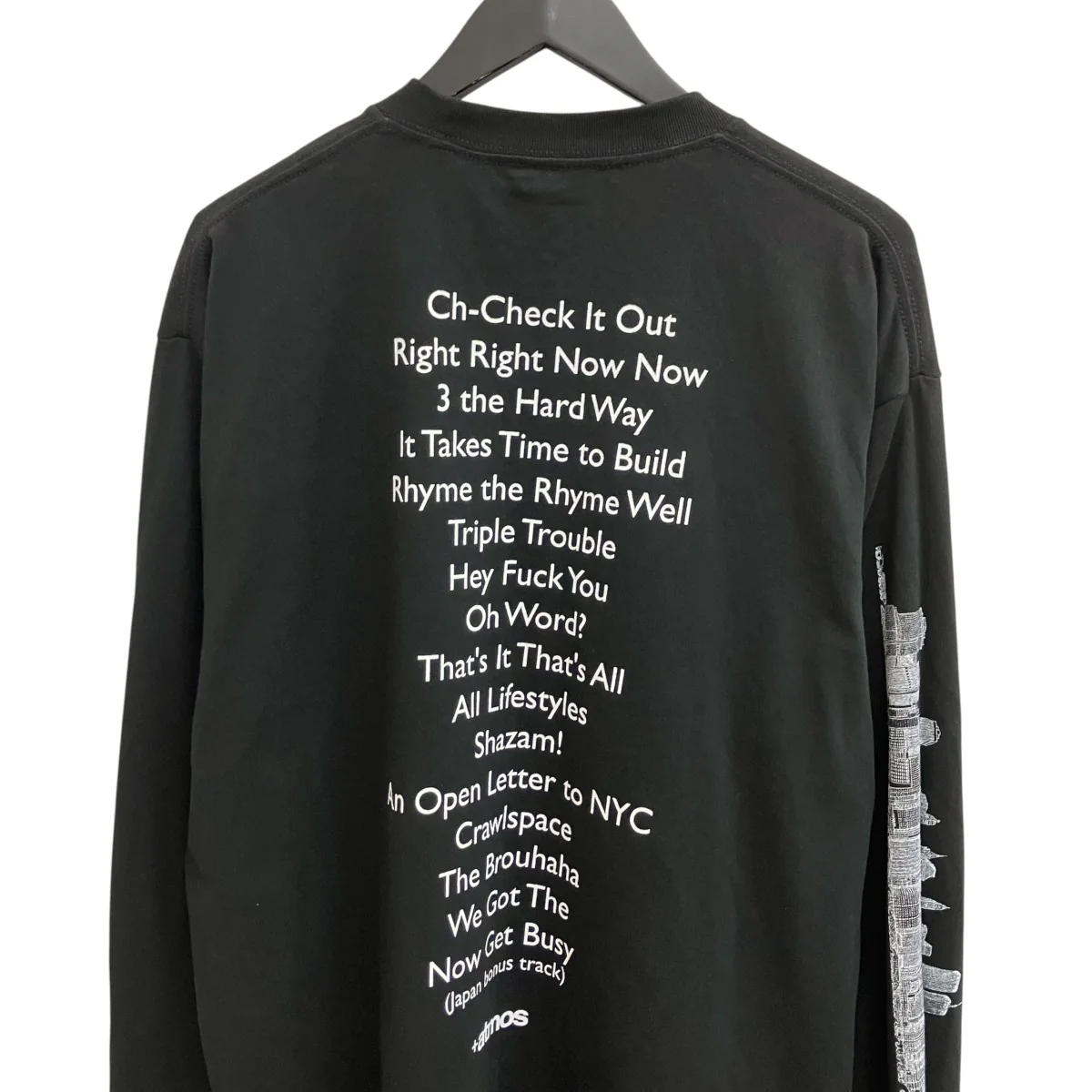 Beastie Boys x atmos LS T-shirt長袖TシャツMAASP-LS103 - Image 4