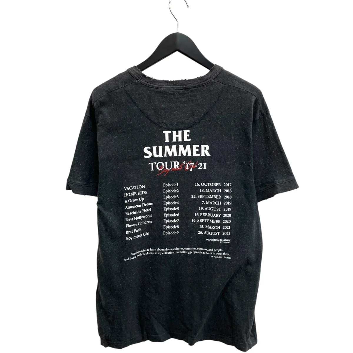 The Summer Tour Trim TeeTシャツ22SS C-8 - Image 2