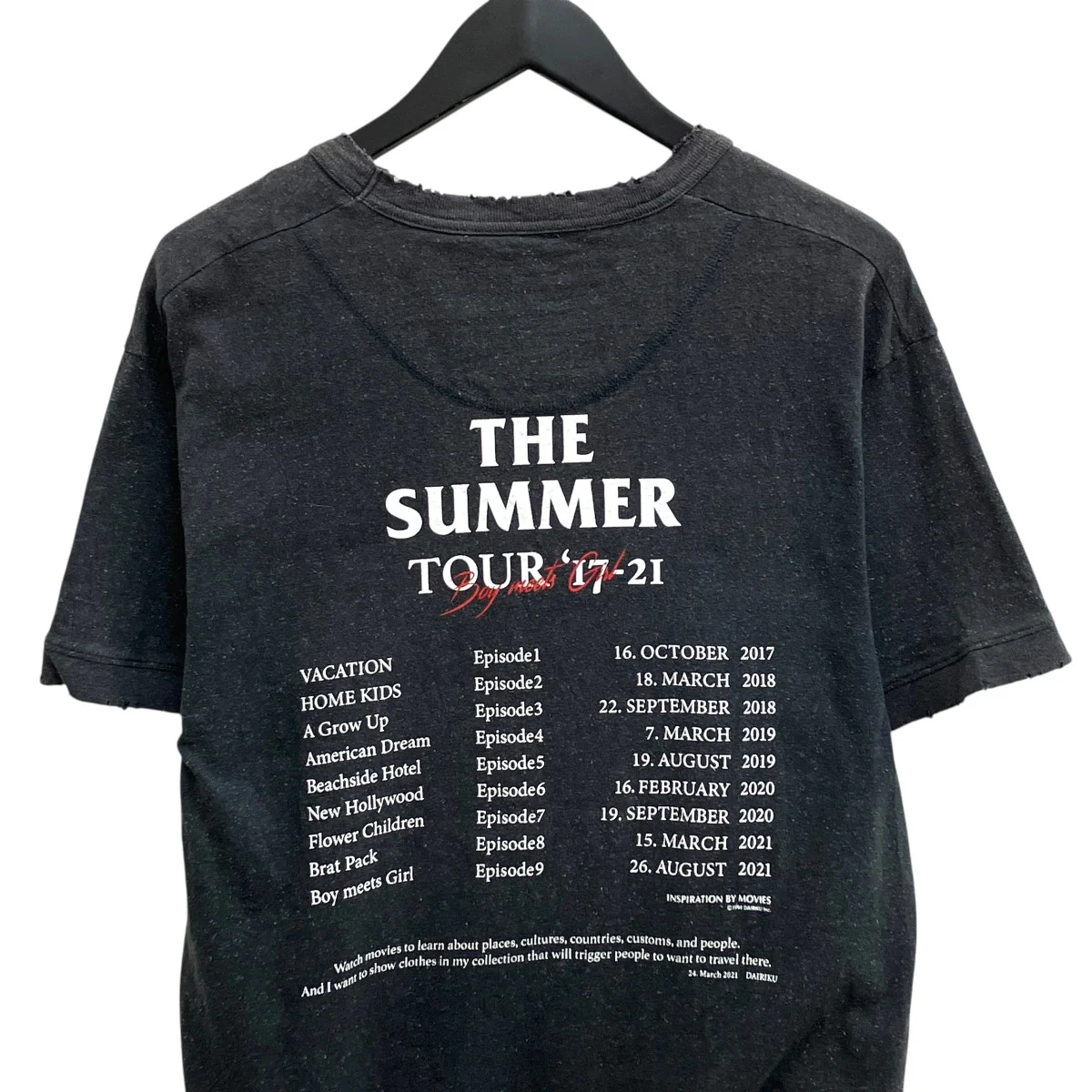 The Summer Tour Trim TeeTシャツ22SS C-8 - Image 4