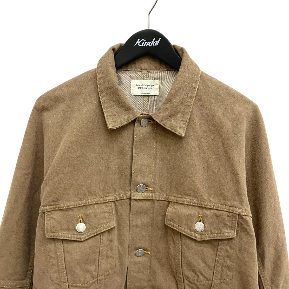 organic FOXbrown denim short blousonデニムジャケット1525102035 - Image 3