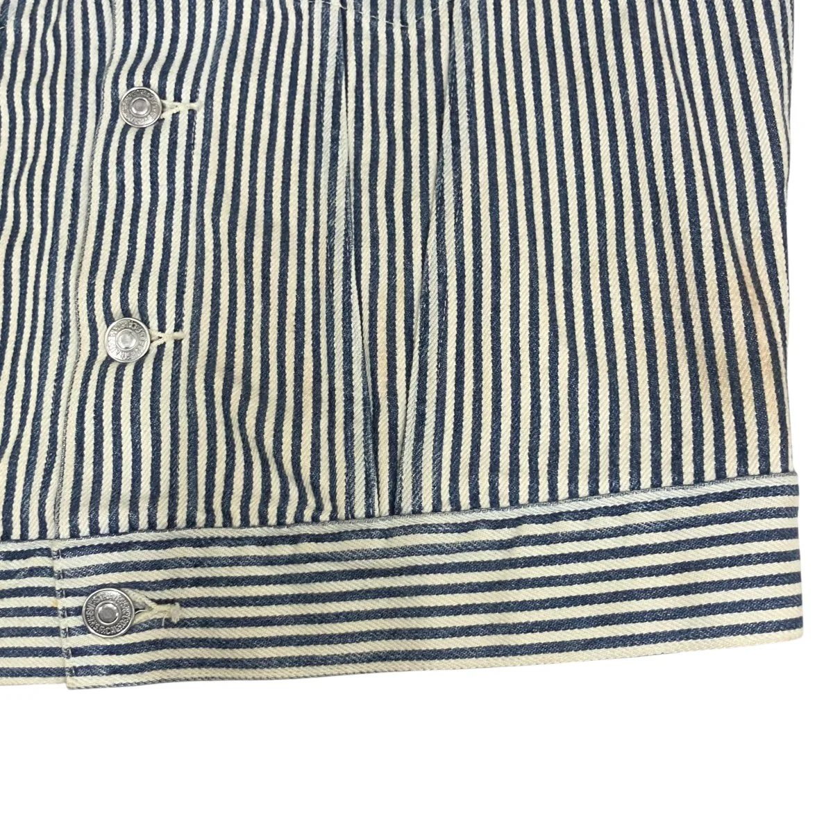 HICKORY STRIPE 557 XX TRUCKER DENIM JACKETデニムジャケットPO-4515039796 - Image 3