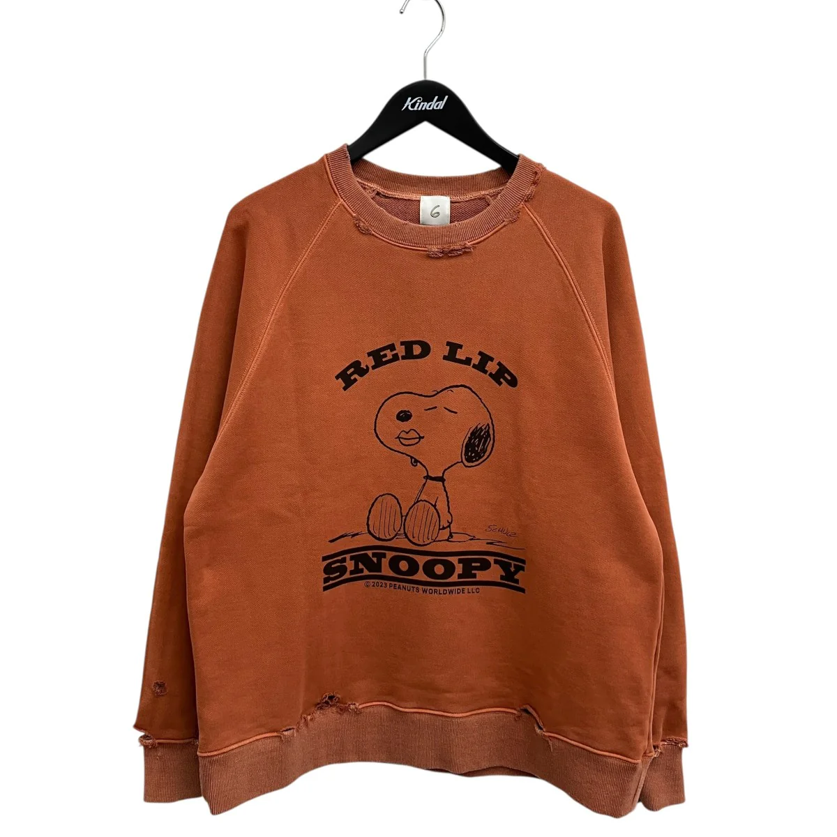 SNOOPY LIP SWEAT PULLOVERトレーナー