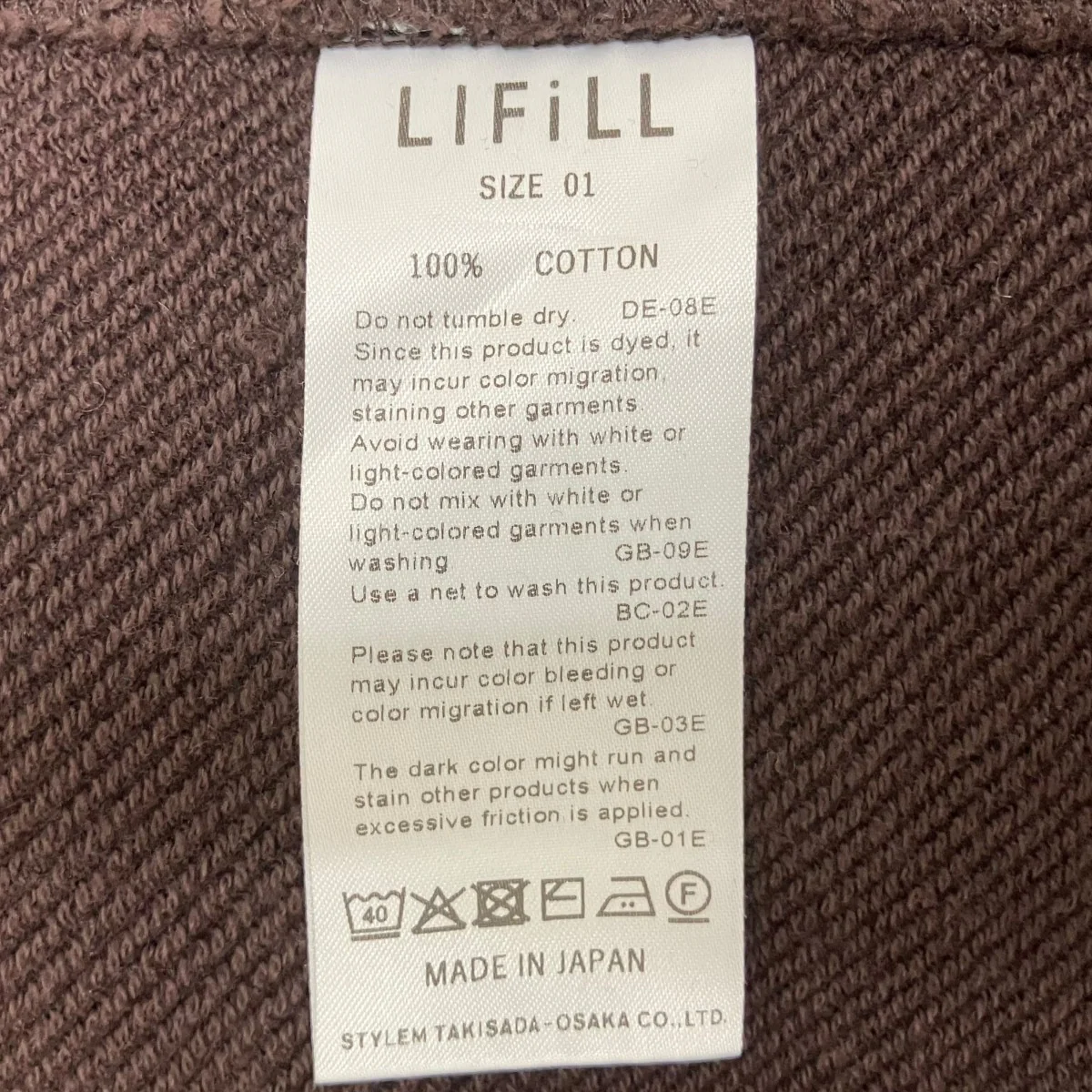 SWEAT HALF ZIP POLOハーフジップスウェットLF098-02 - Image 6