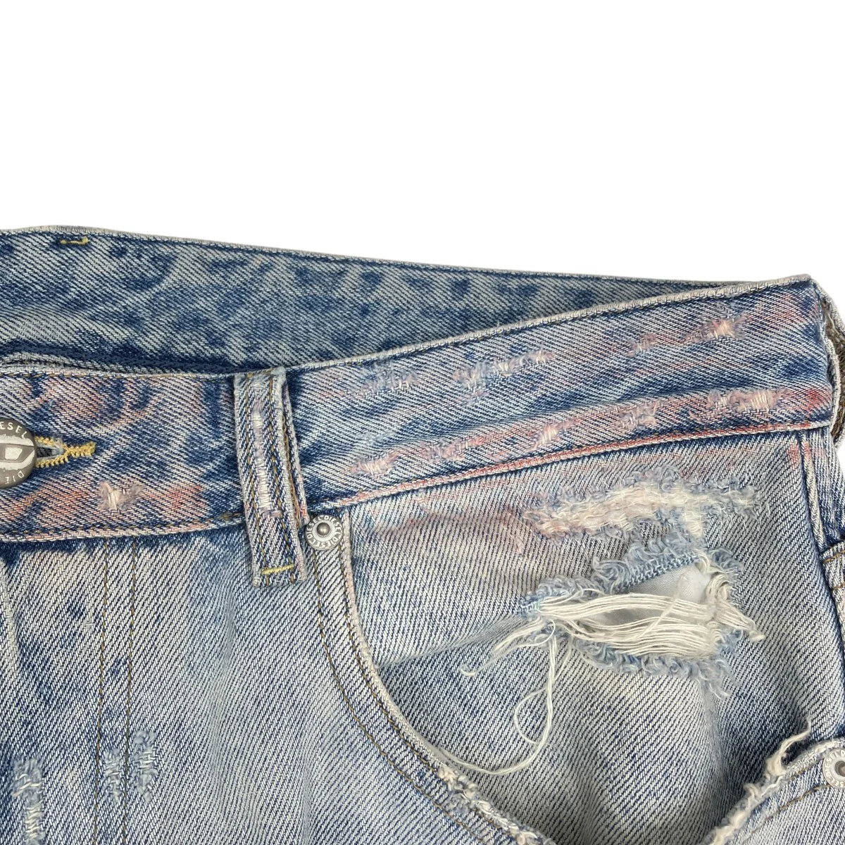 1996 D-Sireダメージ加工デニムパンツ09M53 - Image 10
