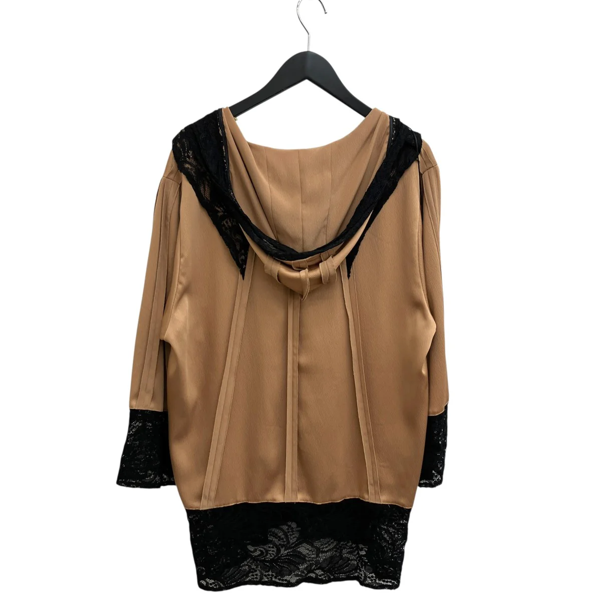 FT satin lace hoodieパーカーF24A-23 - Image 2