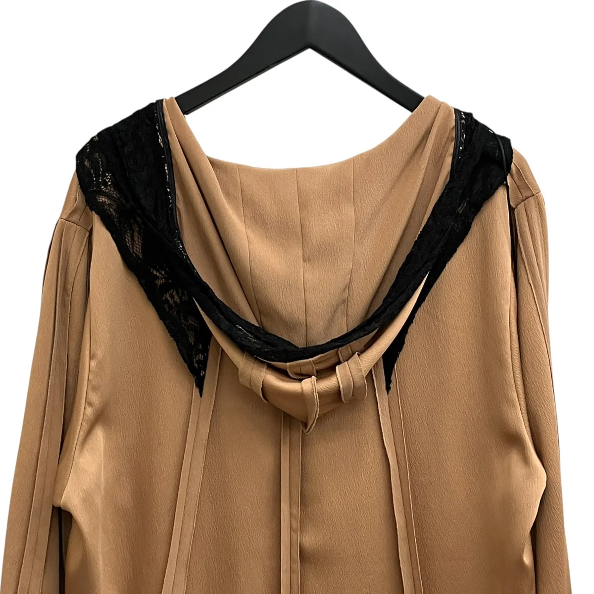 FT satin lace hoodieパーカーF24A-23 - Image 4