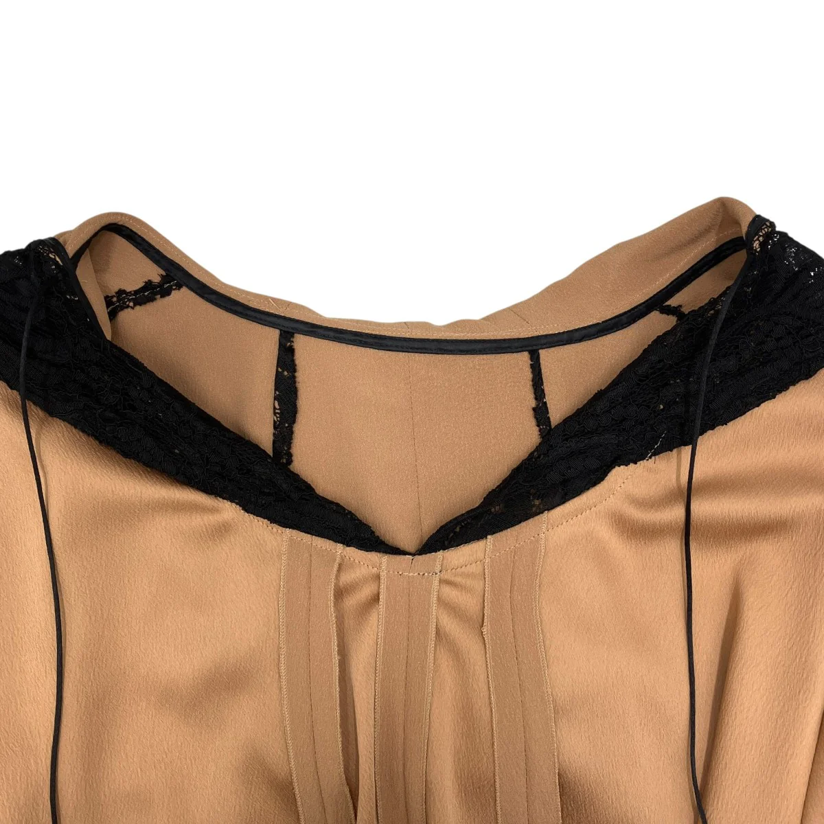 FT satin lace hoodieパーカーF24A-23 - Image 5