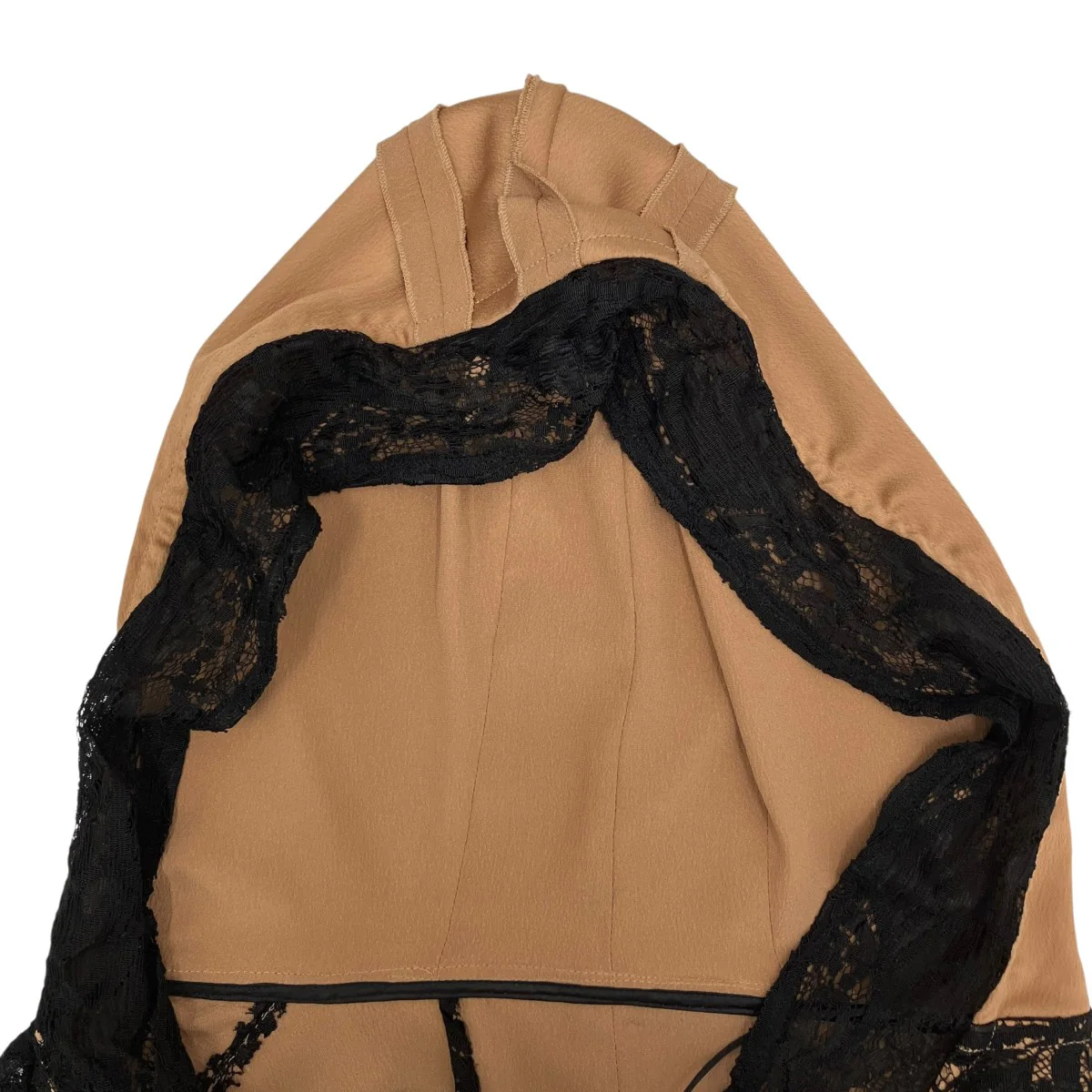 FT satin lace hoodieパーカーF24A-23 - Image 8