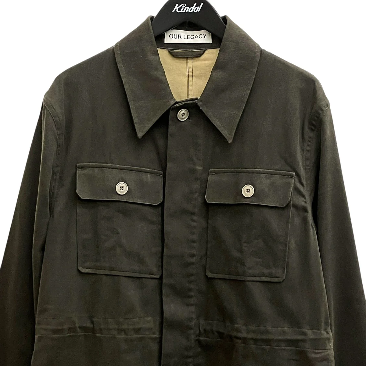 UNITY JACKET Antique Mudd Coated SateenジャケットM2261UAM - Image 3