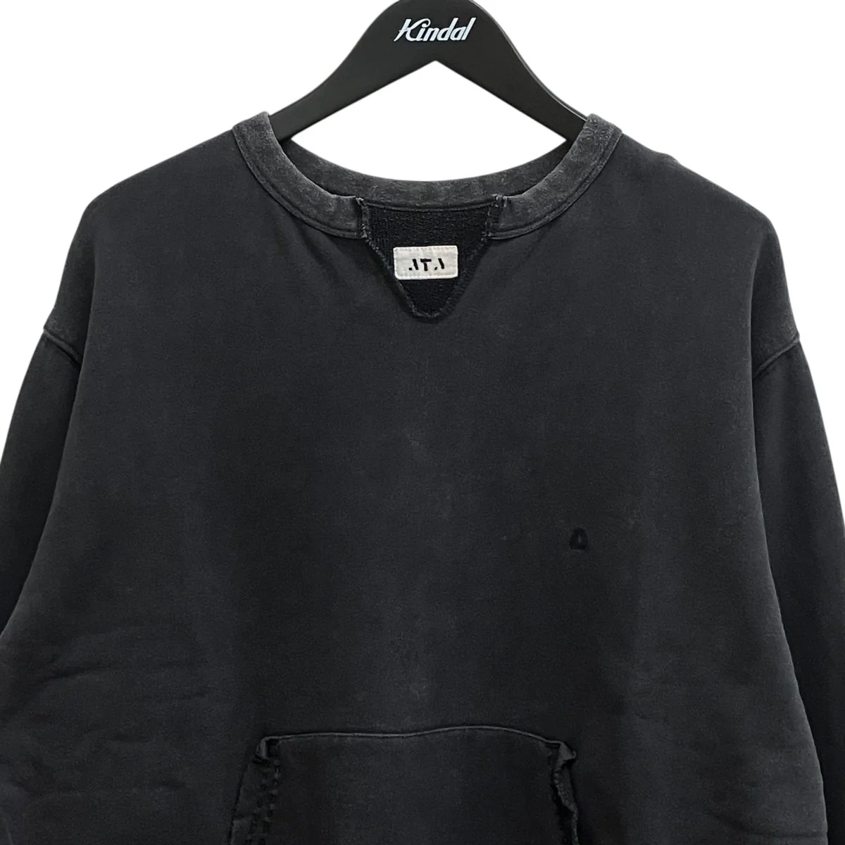BAMBOO COTTON FRENCH TERRY CREW NECKトレーナーA02-01003 - Image 3