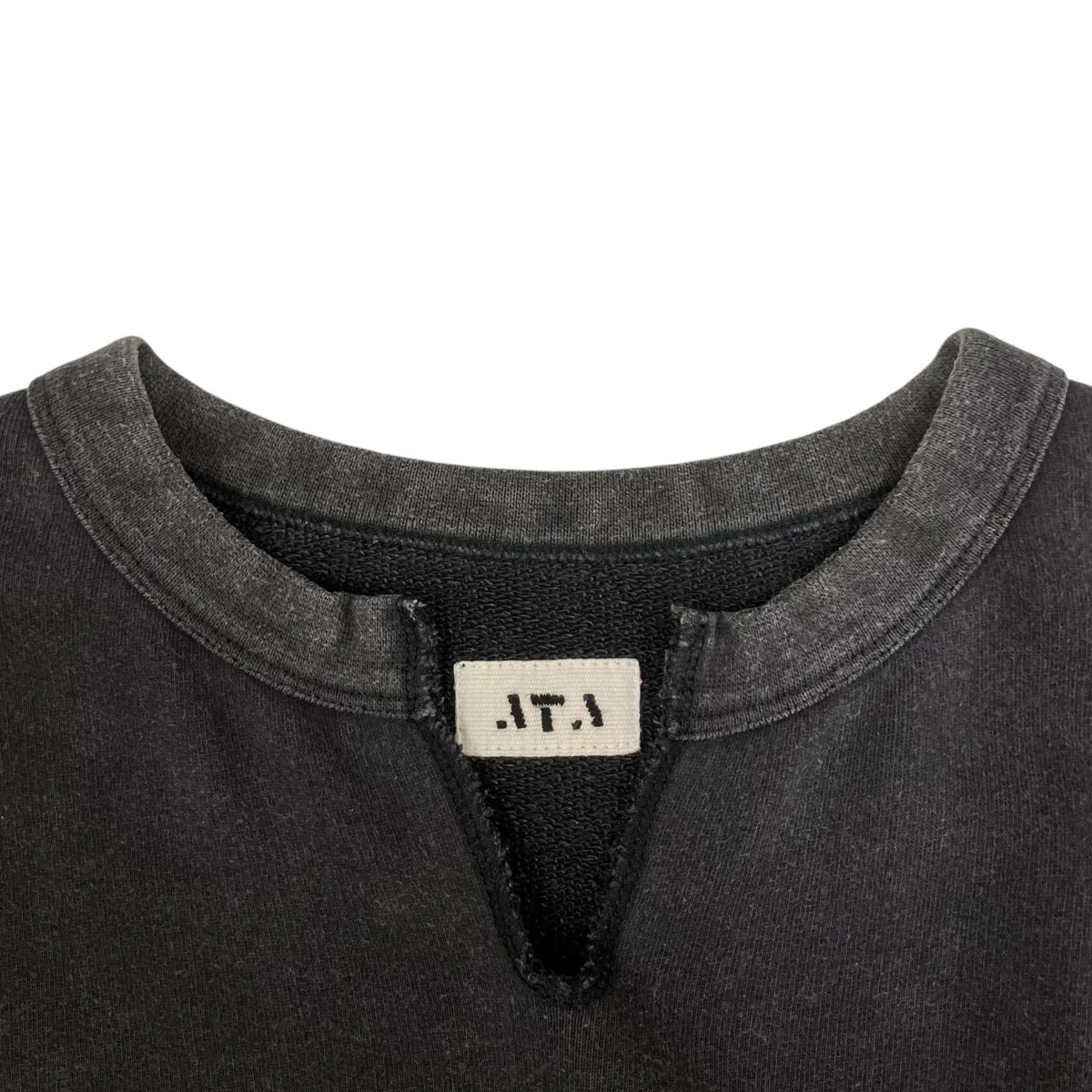 BAMBOO COTTON FRENCH TERRY CREW NECKトレーナーA02-01003 - Image 5