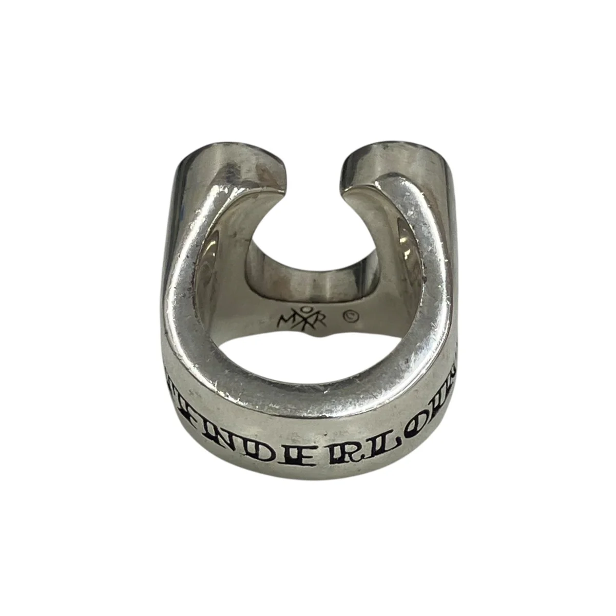 T-H.S RING SILVER STONEホースシューリング ダイヤ - Image 4