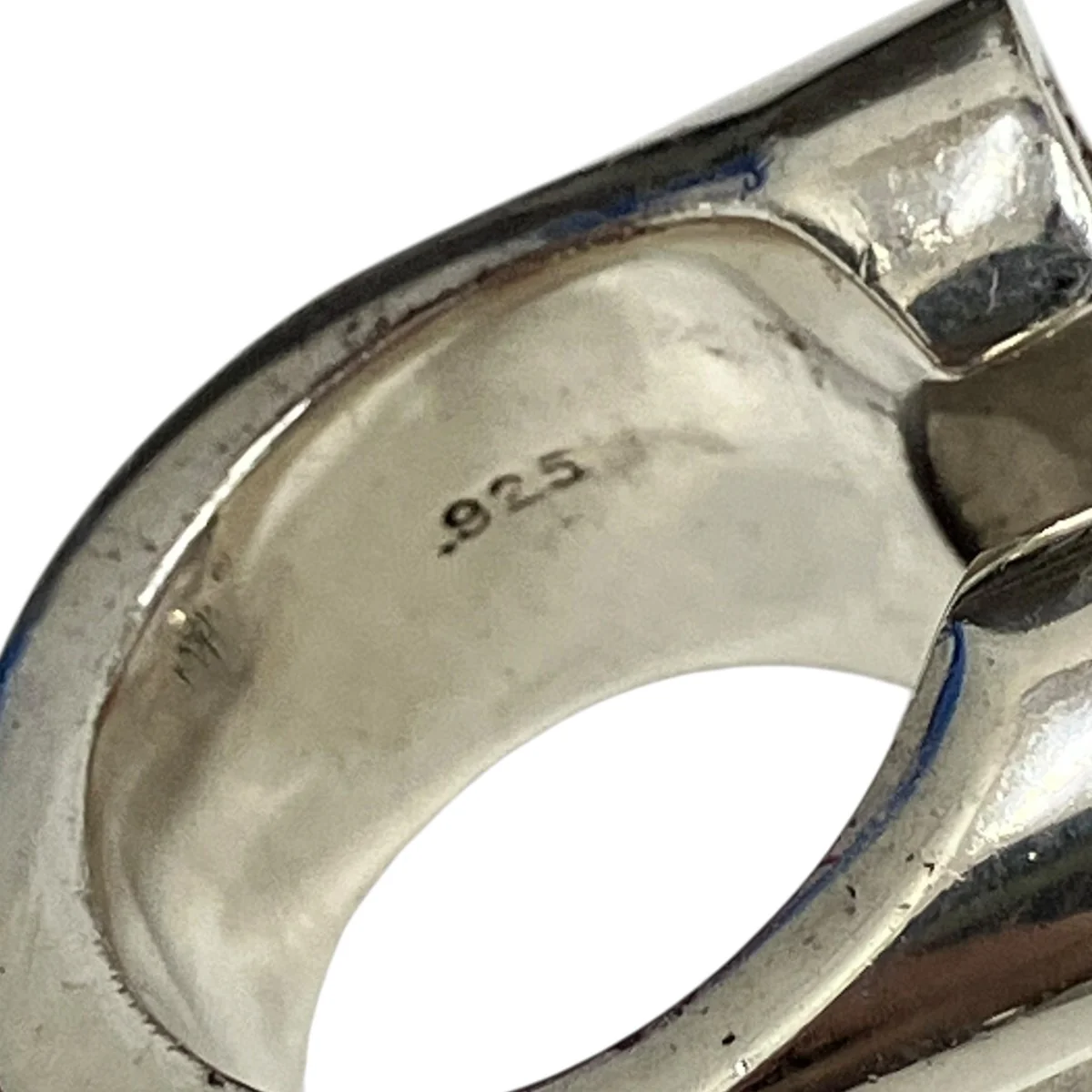 T-H.S RING SILVER STONEホースシューリング ダイヤ - Image 5
