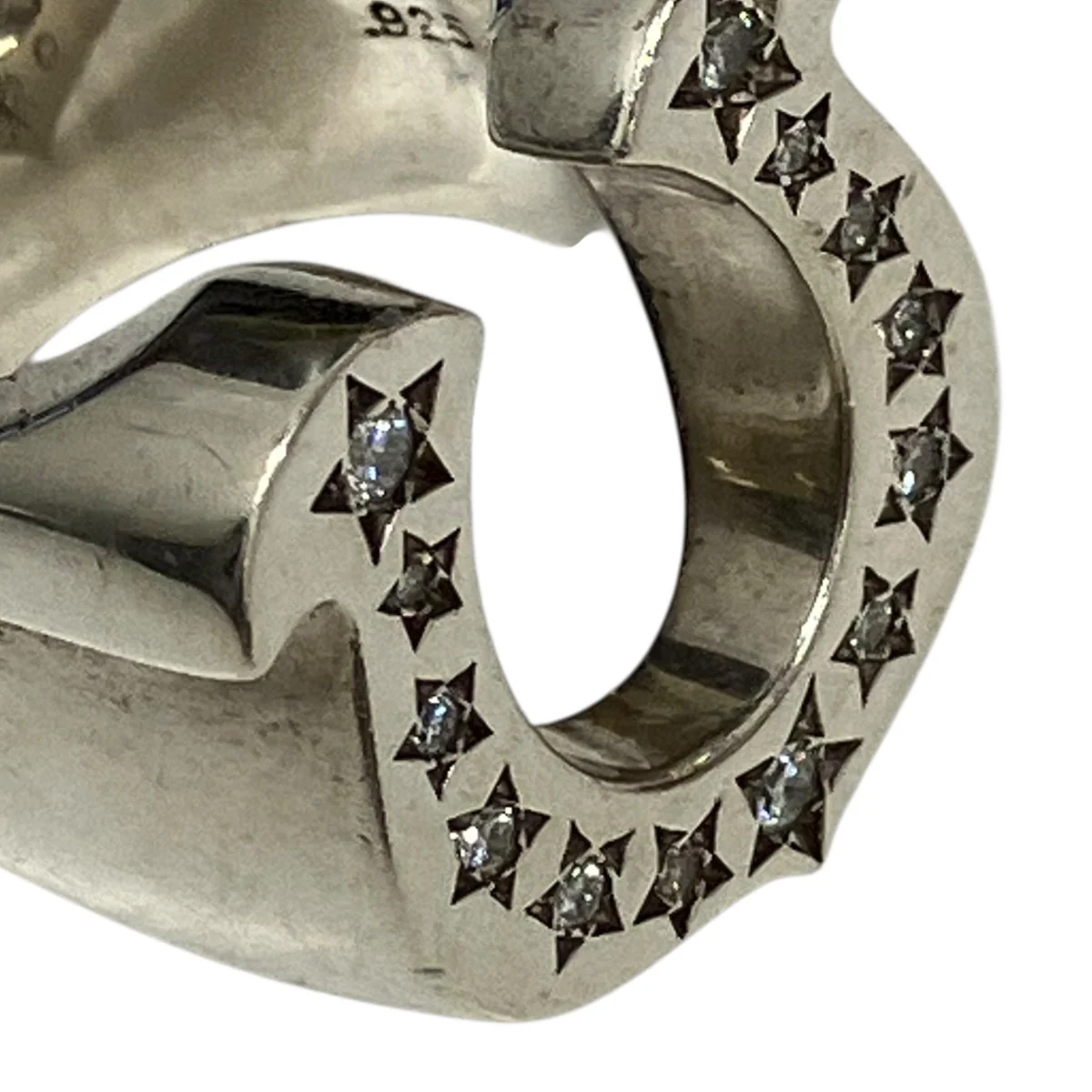 T-H.S RING SILVER STONEホースシューリング ダイヤ - Image 6