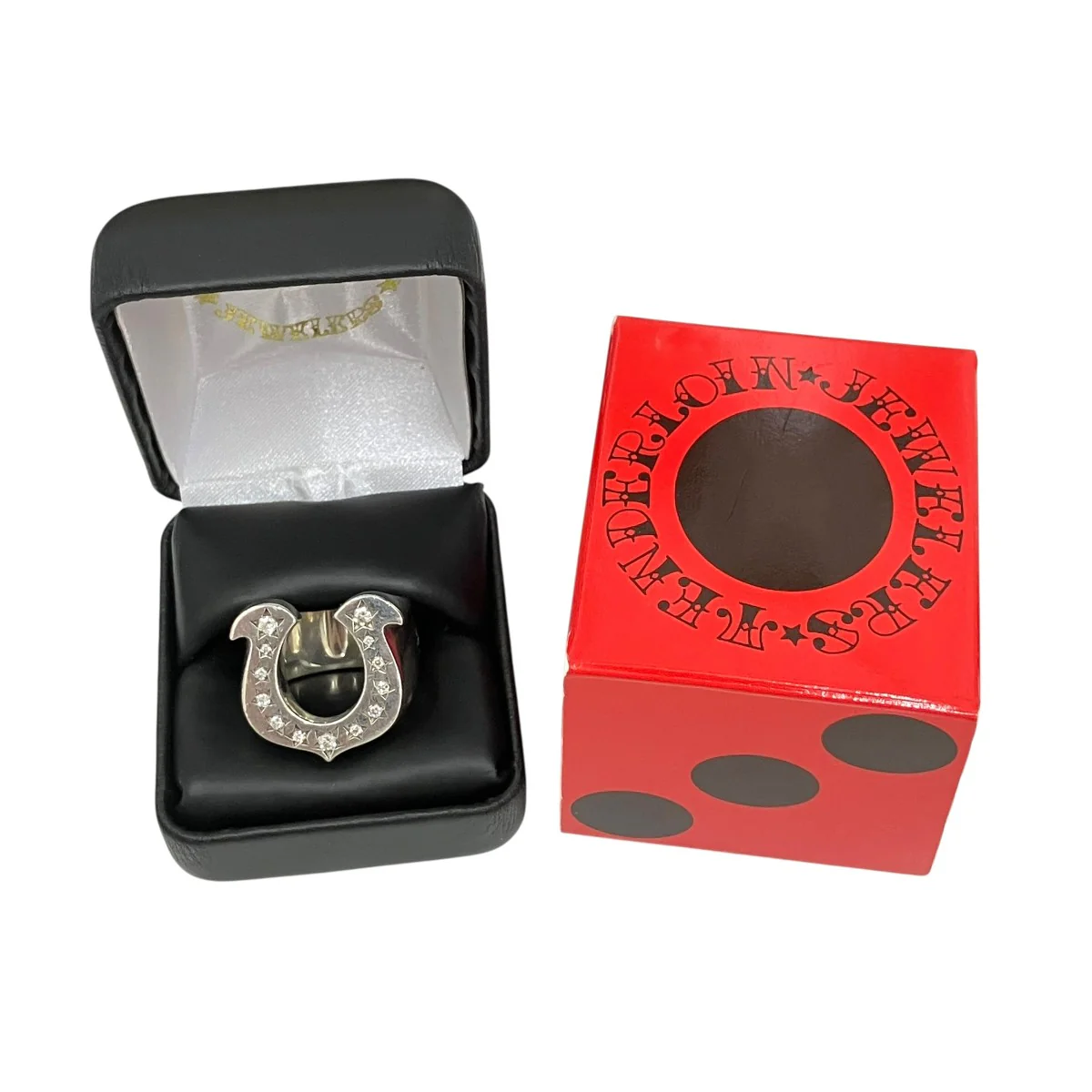 T-H.S RING SILVER STONEホースシューリング ダイヤ - Image 7