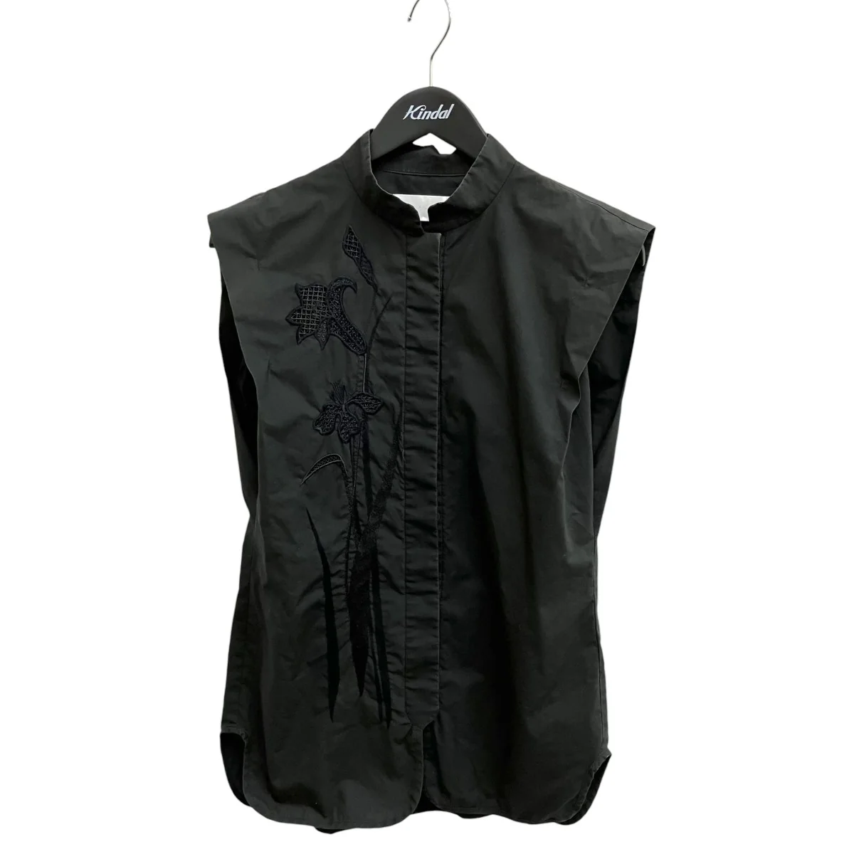 Botanical Embroidery Sleeveless ShirtノースリーブシャツMM21SS-SH012